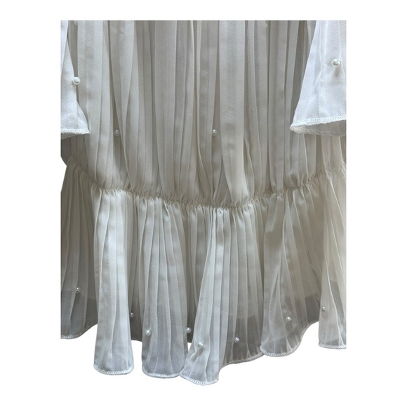 Luxuoire Cropped Off the Shoulder Top with Bling - S - Picture 10 of 16